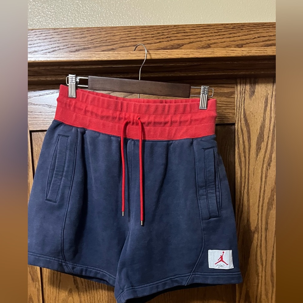 Nike Athletic Shorts - Red and Dark Blue